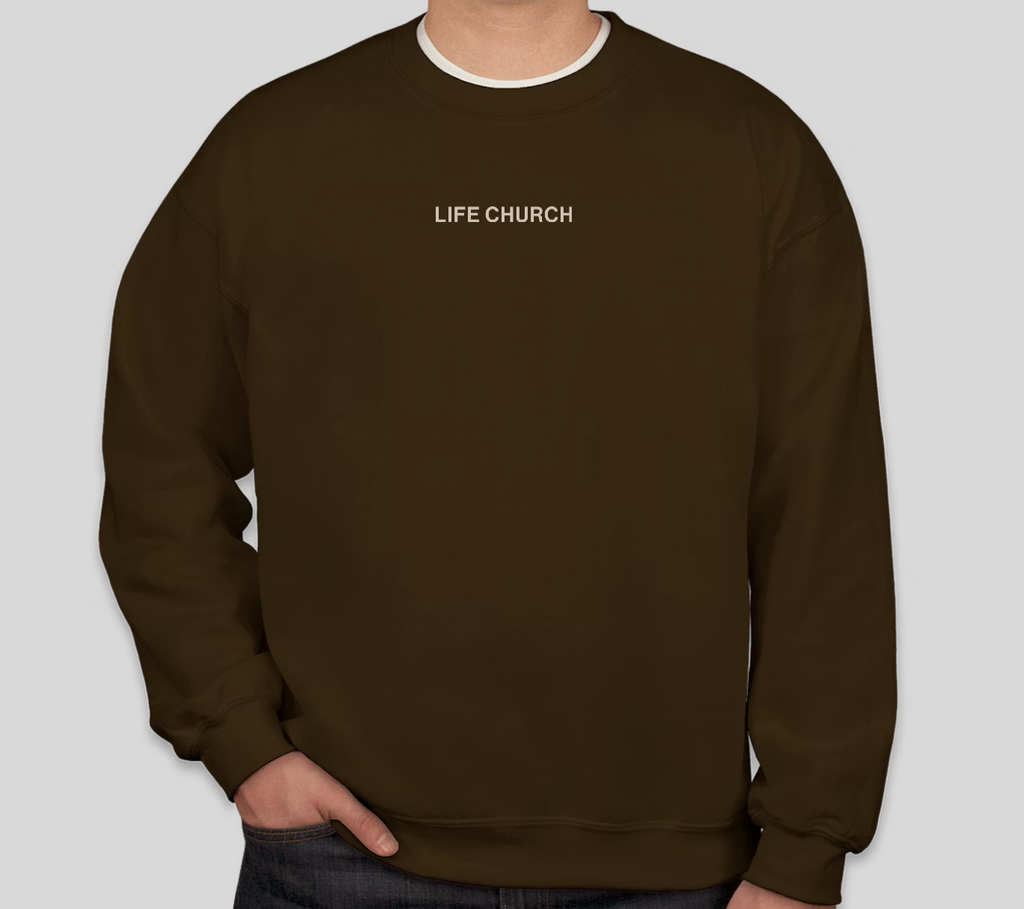 Greater Mission Crewneck - Chocolate