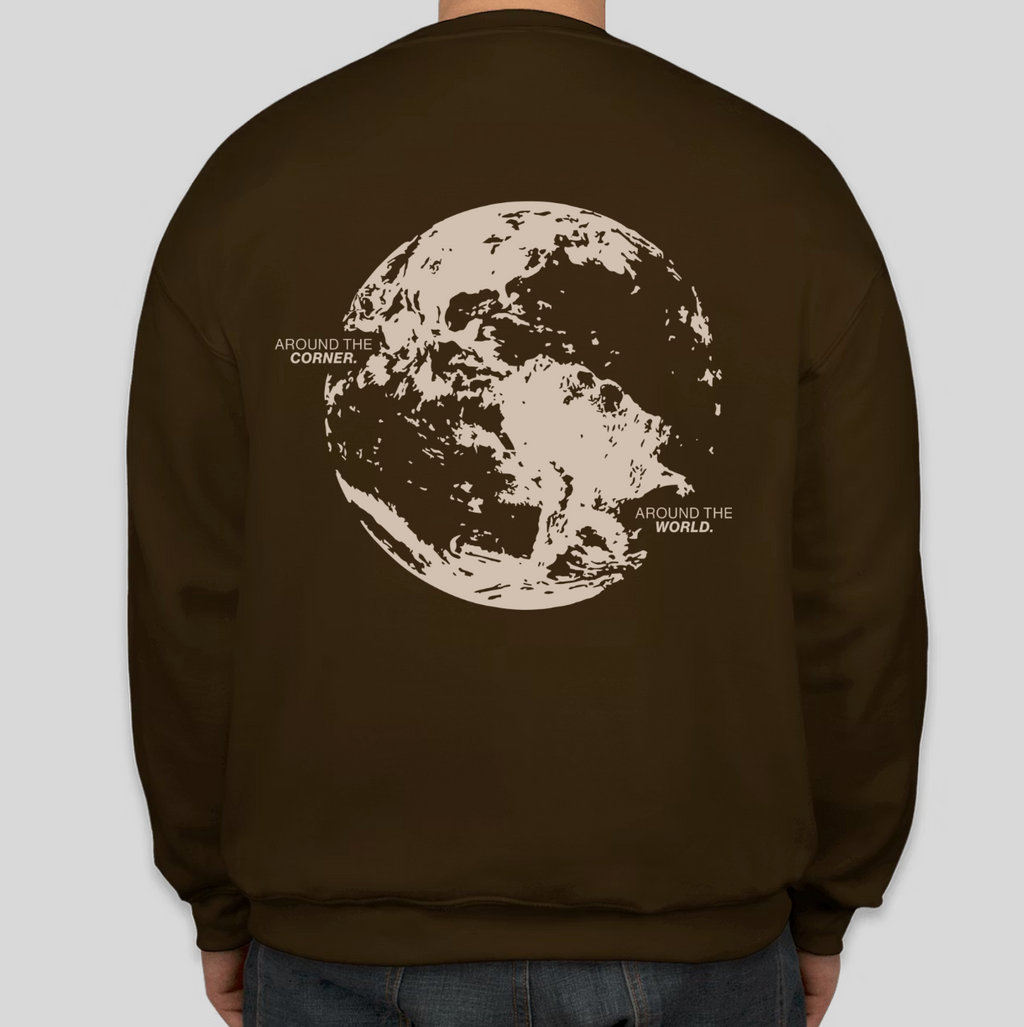 Greater Mission Crewneck - Chocolate